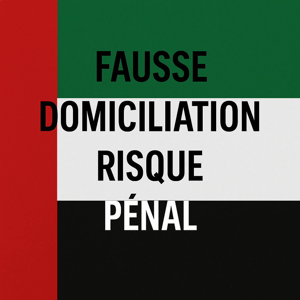 Domiciliation à Dubaï et activité en France – Un risque fiscal mais surtout pénal (blanchiment)