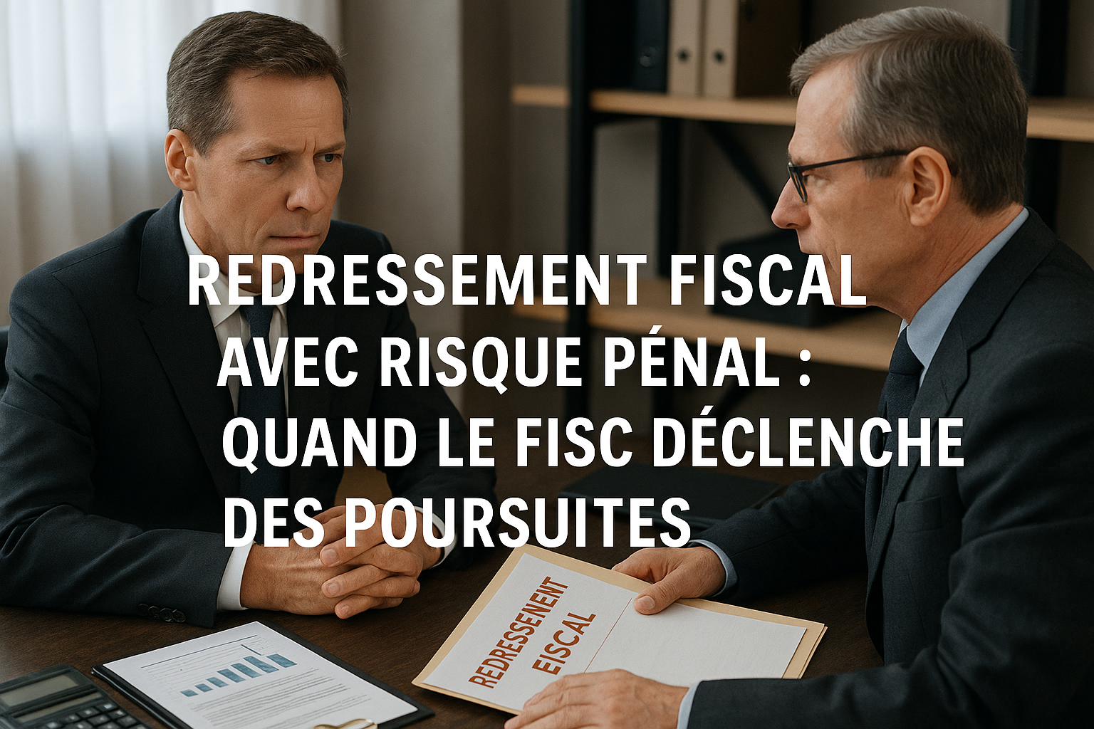 Redressement fiscal avec risque pénal : quand le fisc déclenche des poursuites