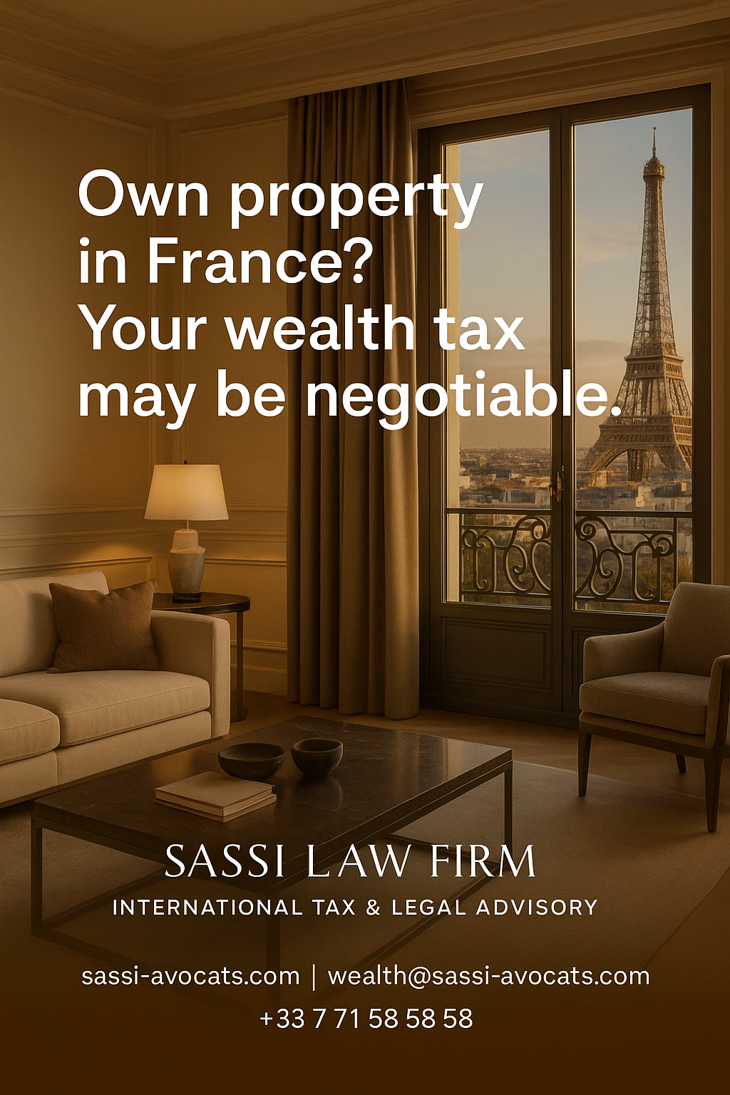 French Wealth Tax and Company-Owned Property: The Fine Line Between Strategy and Risk